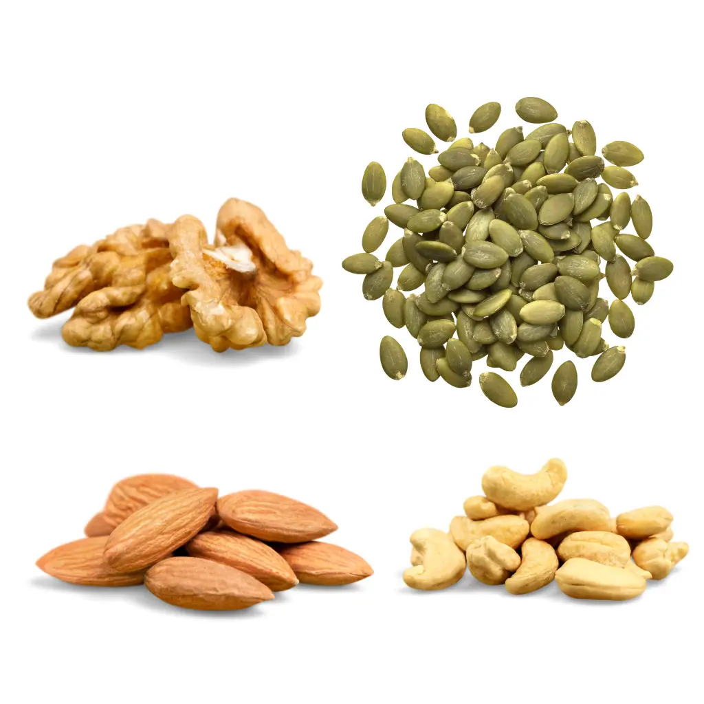 Foods that help tinnitus: Pumpkin Seeds & Nuts