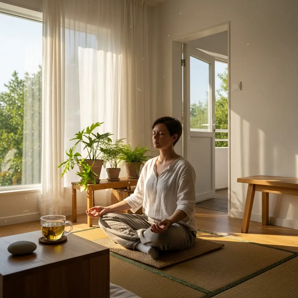 Managing travel altitude impact tinnitus with relaxation breathing exercises after flight