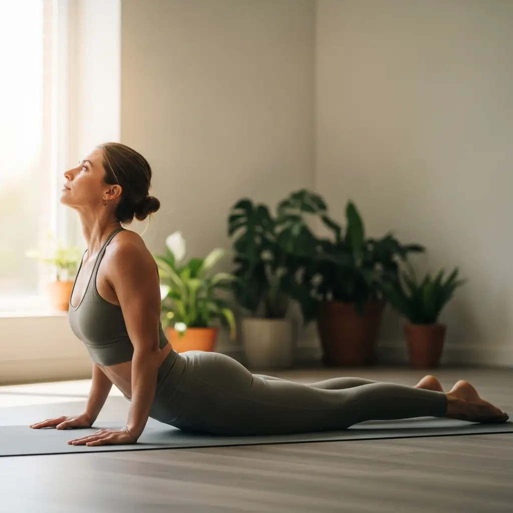 Yoga for tinnitus: Bhujangasana (Cobra Pose)