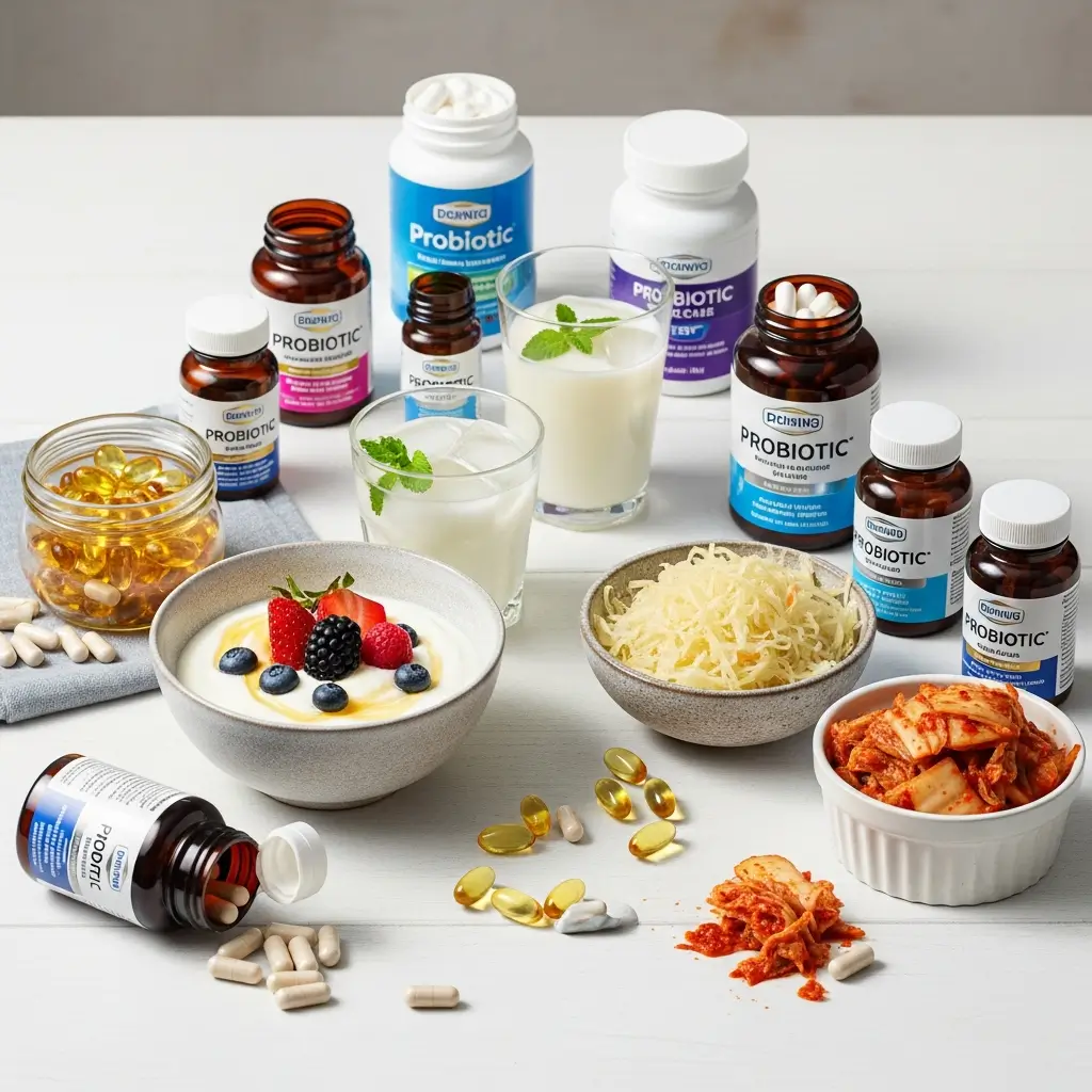 Probiotics for tinnitus relief - supplements and probiotic foods for microbiome and ear health